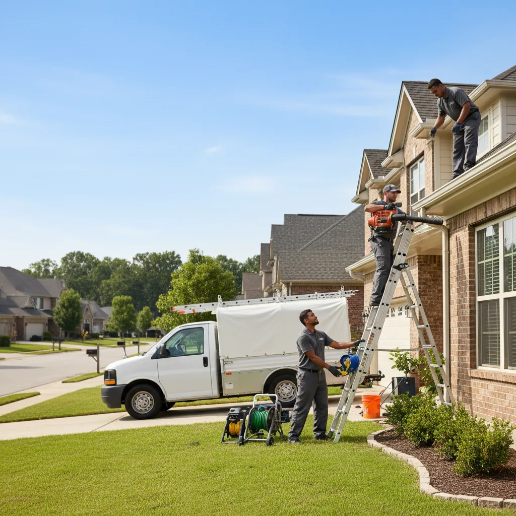 Home Gutter Service in Crandall, TX near me